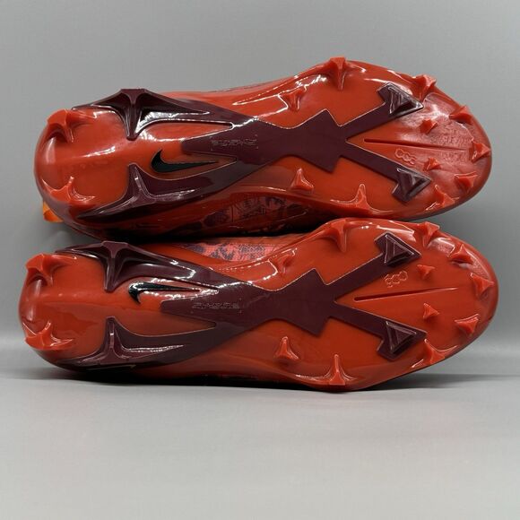 Nike Alpha Menace 4 Elite NRG Red Orange Football Cleats Size 9 FQ4046-600 - Picture 8 of 9